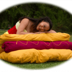 Competitive eater, Mary Bowers dreams of summertime success atop a pillow of hotdog dreams