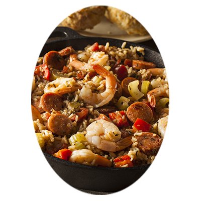 Easy Jambalaya with Shrimp, Andouille Sausage, and Rice