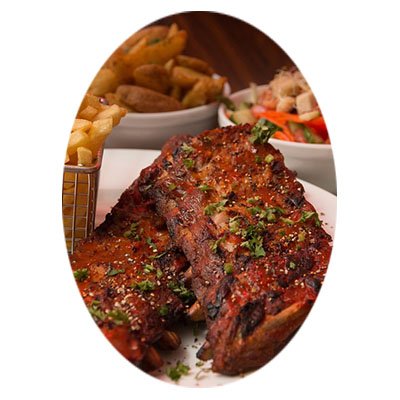 BBQ Baby Back Ribs with Tuscan BBQ Sauce