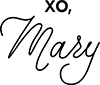 XO, Mary Signature